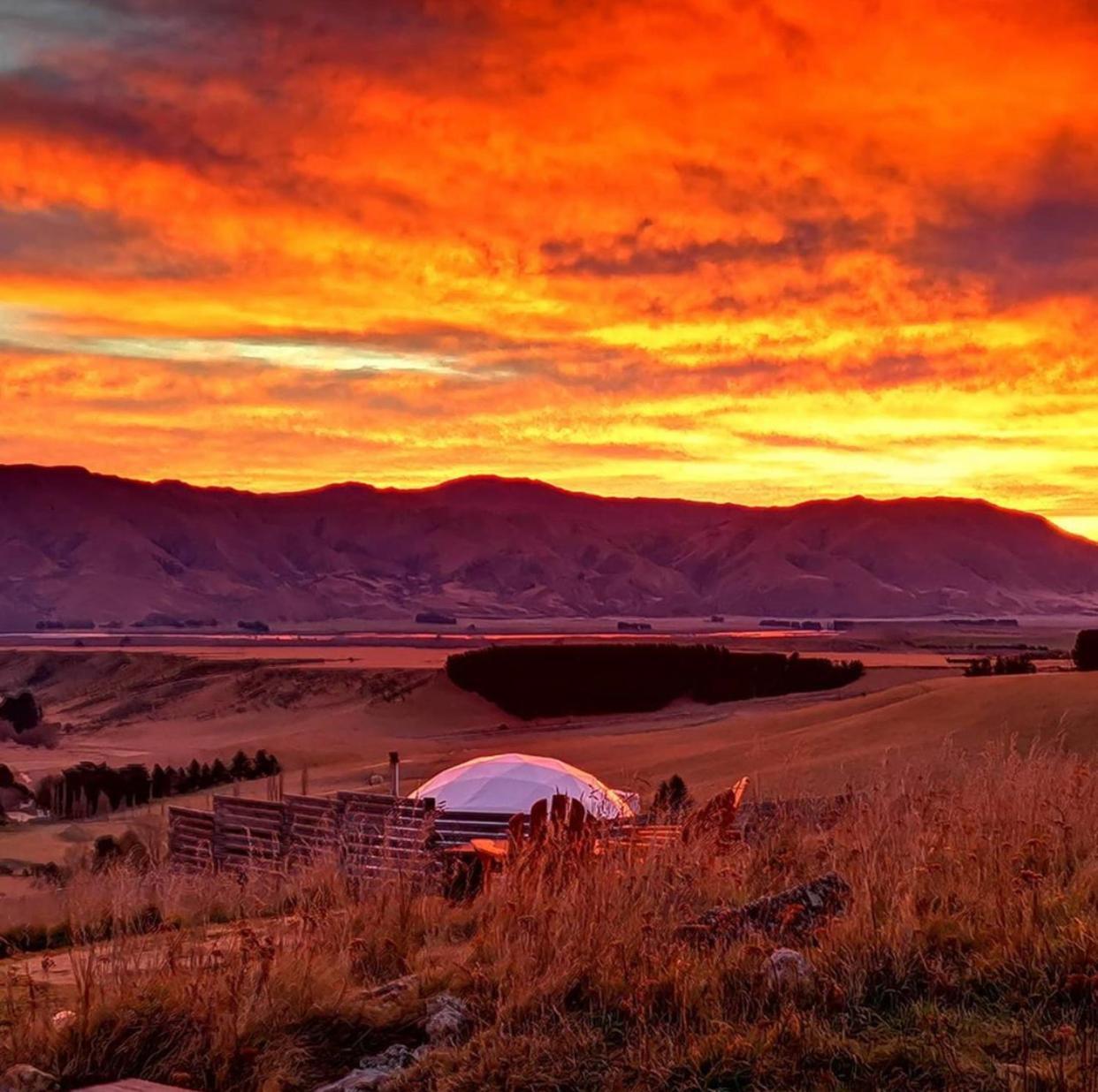 Valley Views Glamping Kurow Eksteriør bilde