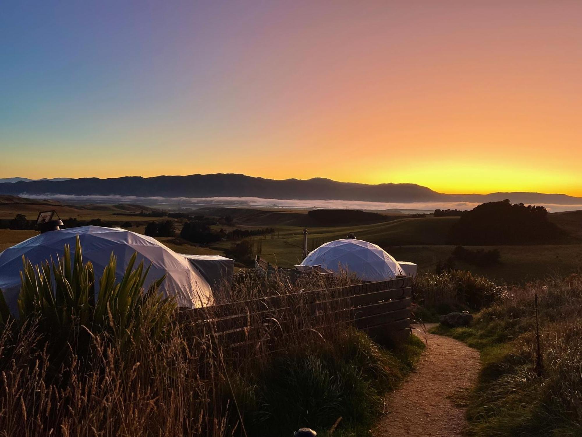 Valley Views Glamping Kurow Eksteriør bilde